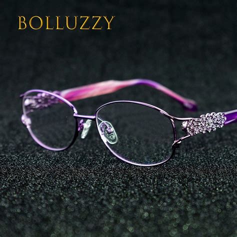 eyeglasses with diamond accents.